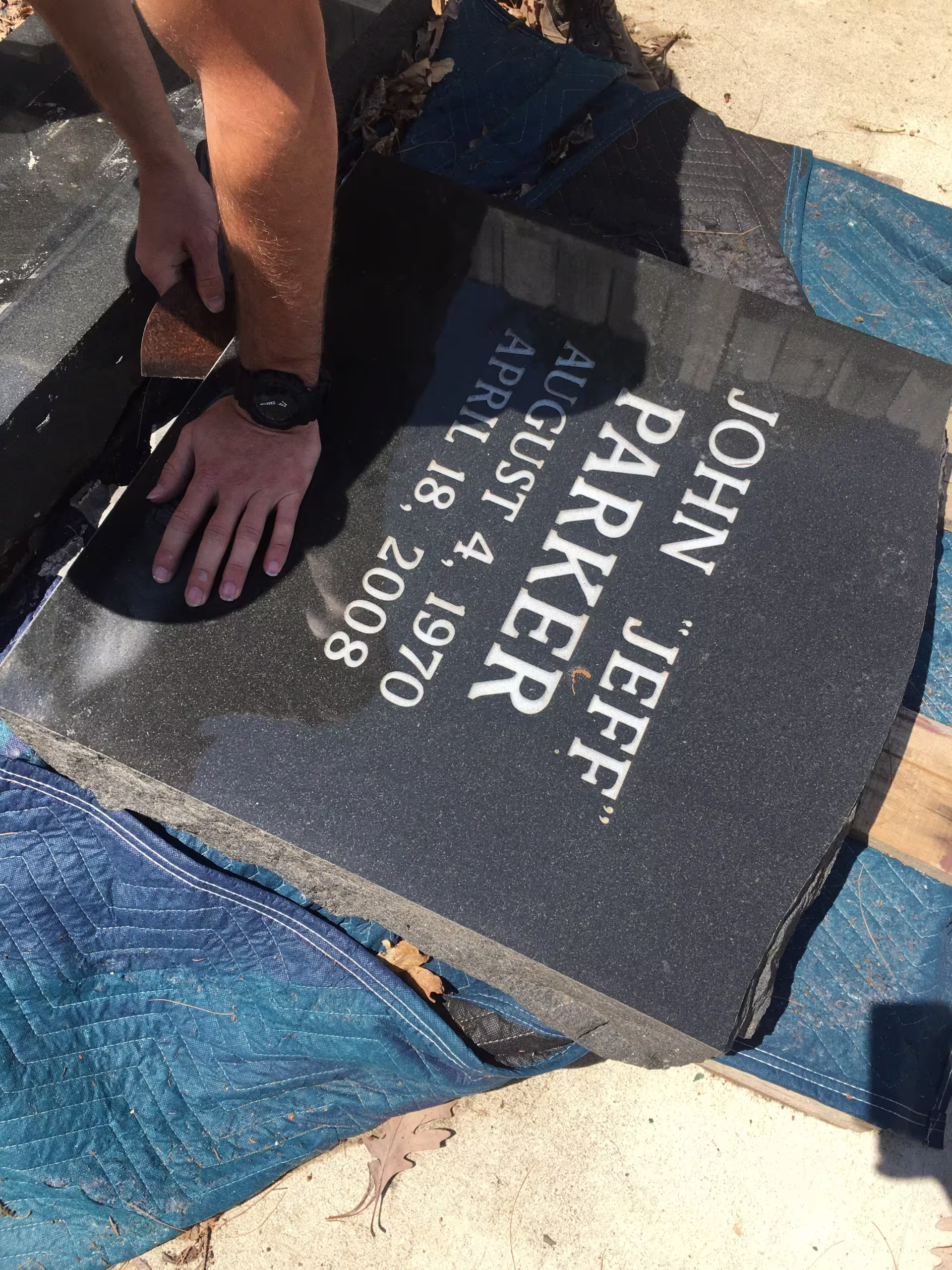 Buying a Headstone