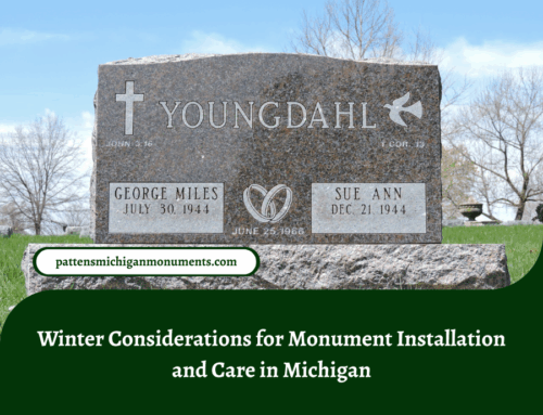 Winter Considerations for Monument Installation and Care in Michigan