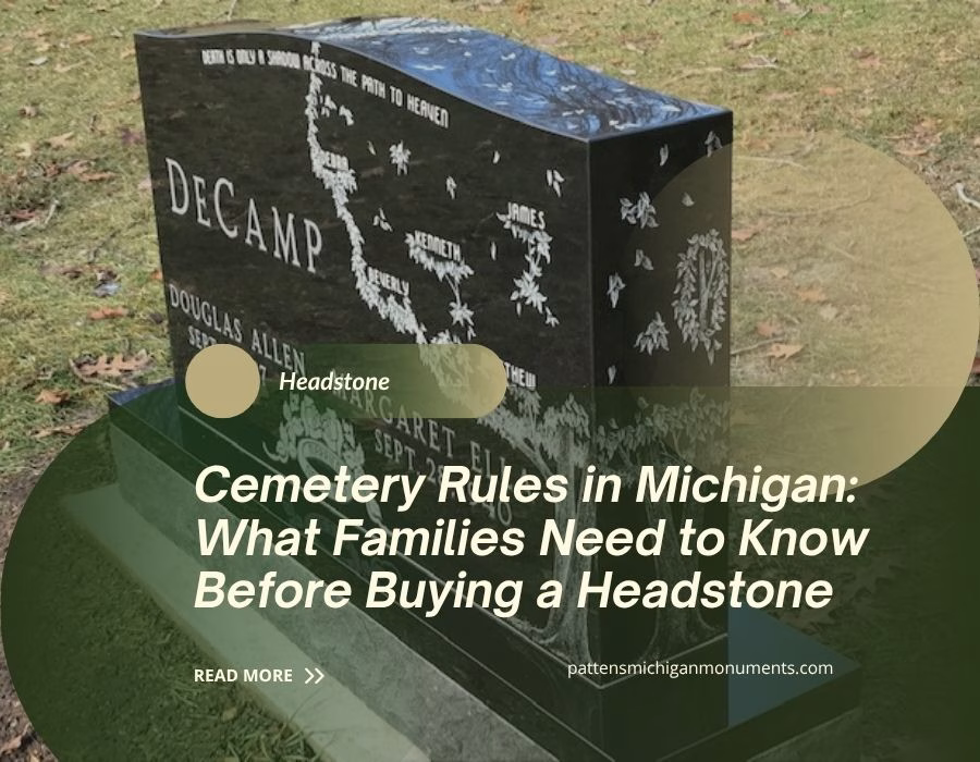 Cemetery Rules Michigan