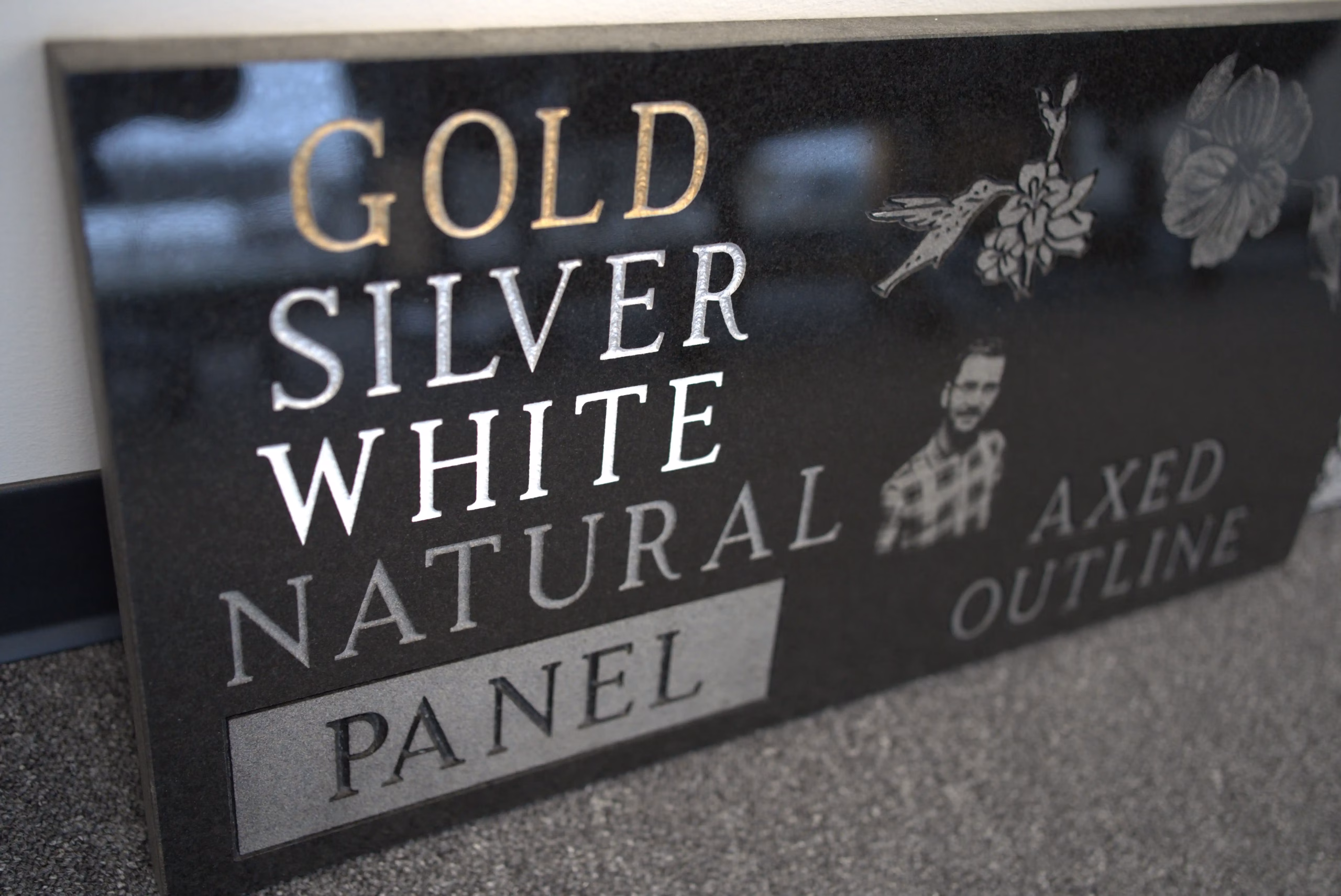Granite Memorial Panel Granite Memorial Panel